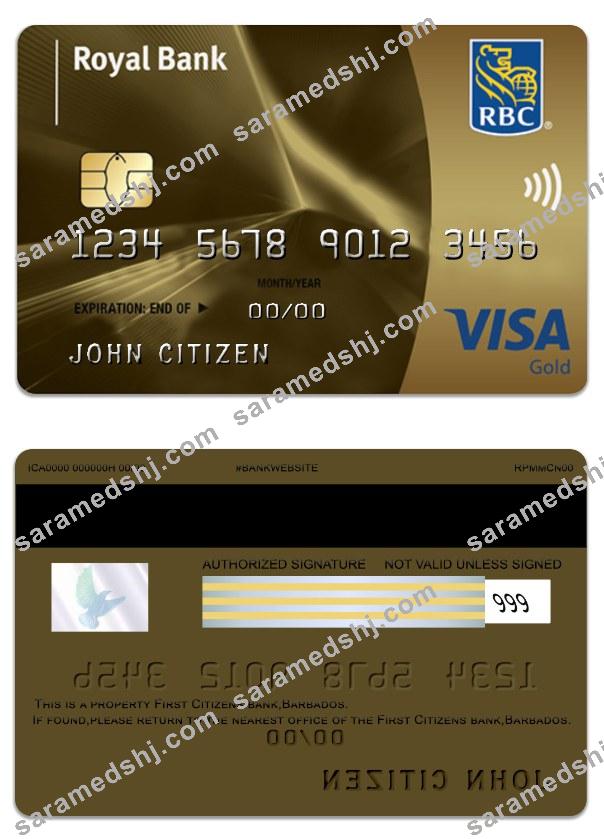 Barbaros Royal bank visa gold
